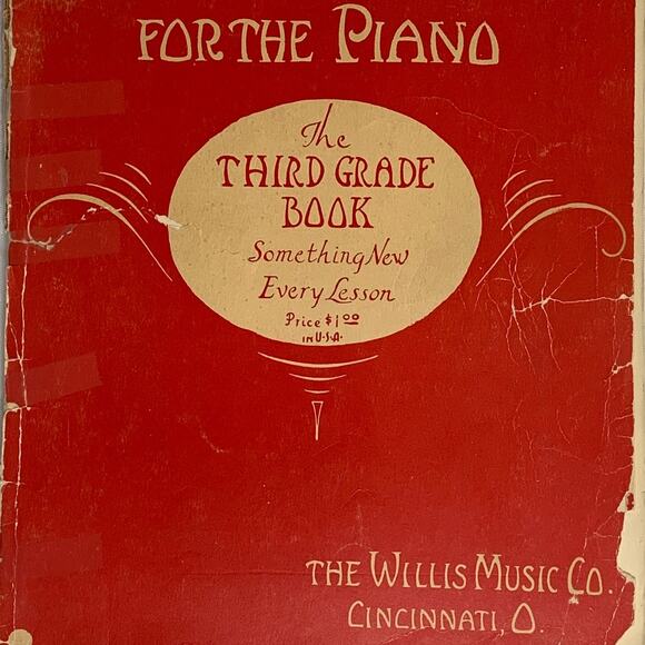 Vintage John Thompson's Modern Course for the Piano Third Grade Book from 1938 - Picture 2 of 12